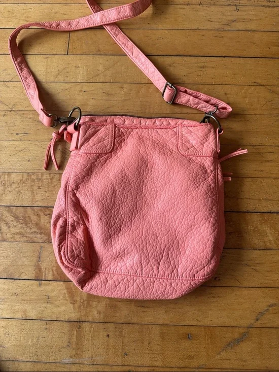 Orange Quilted Crossbody Bag/Purse - Picture 2 of 2